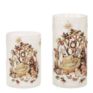 Woodland Nativity Decorative Containers