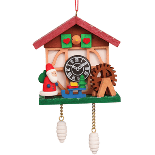 Christian Ulbricht Ornament - Cuckoo Clock Santa