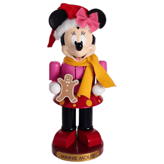 10" Disney© Minnie Mouse With Gingerbread Doll Nutcracker