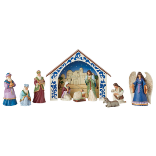 Jim Shore 10 Piece Nativity Set