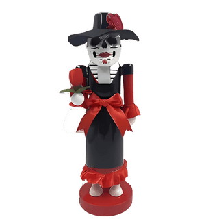 14" Lady Day of the Dead Nutcracker