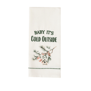 Spruce Pines Birdhouse Towel