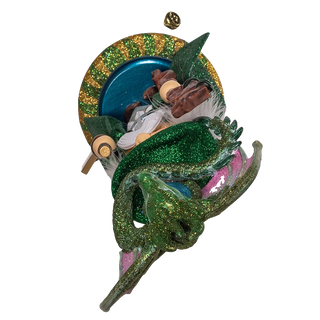 18" Hollywood Nutcrackers™ Wizard With Dragon Nutcracker