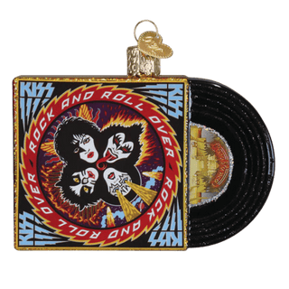 Rock and Roll Over Album Ornament
