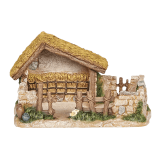 Fontanini Sheep Shelter