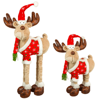 Christmas Sweater Moose Stretch Legs