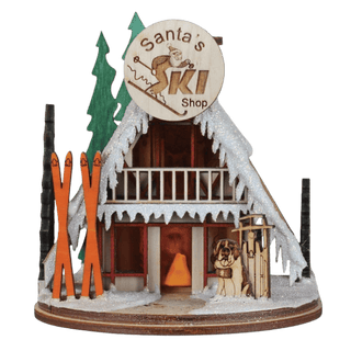 Alpine Ski Shop Ornament