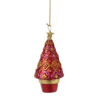 Conetree Red Ornament