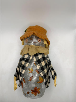 Scarecrow Pre-Lit Vase