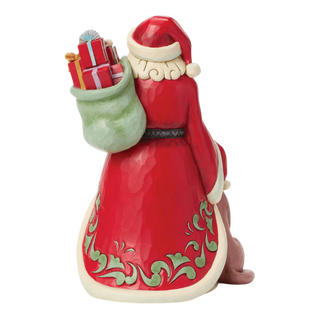 Highland Glen Santa Pet Dog Figurine