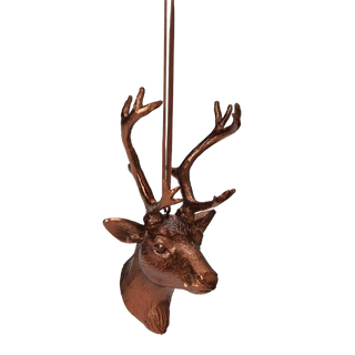 4.5"H Deer Head Ornament