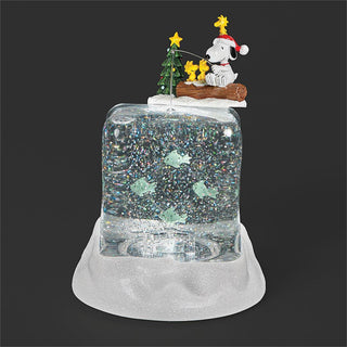 8"H LIGHTED SWIRL SNOOPY