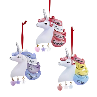 Unicorn Dangle Ornaments 3a