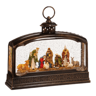 Nativity Lighted Water Terrarium