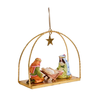 Patience Brewster Nativity Holy Family Ornament
