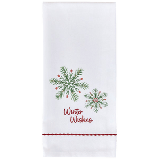 Williamsburg Winter Wishes Dishtowel
