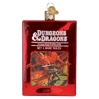 Dungeons and Dragons Red Box Ornament