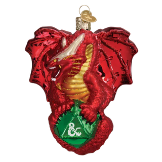 Dungeons and Dragons Red Dragon Ornament