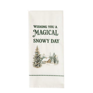 Spruce Pines Cabin Dishtowel