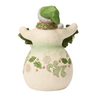 Opal & Moss Snowman Poinsettia