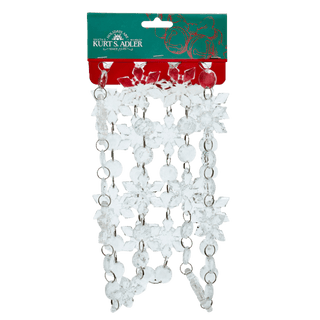 6' Snowflake Gem Garland