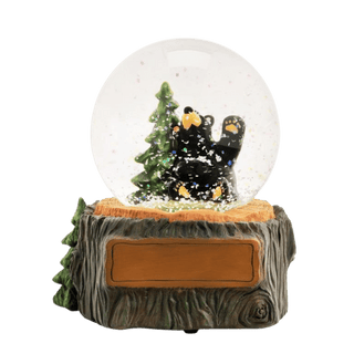 Bearfoots Howdy Bear Snow Globe