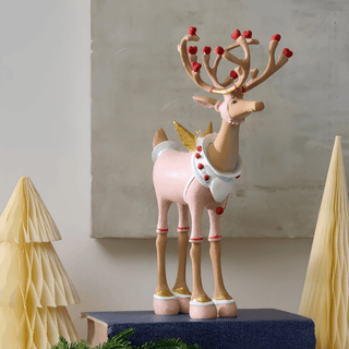 Patience Brewster Dash Away Cupid Reindeer Figure