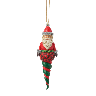 Santa Finial Shape Ornament
