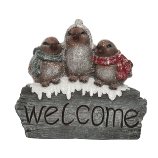 Woodland Welcome Birds Decor