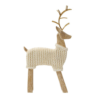 Woodgrain Deer Large