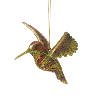 Swirly Hummingbird Green