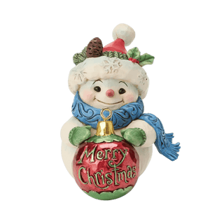 Snowman Ball Ornament Mini