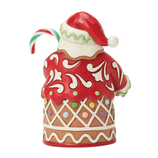 Gingerbread Santa Candy Pint
