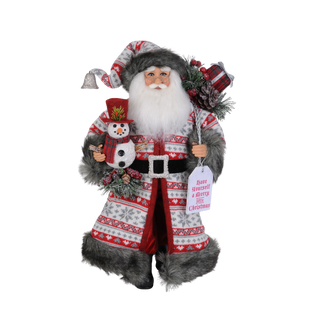 Snowflake Fun Santa