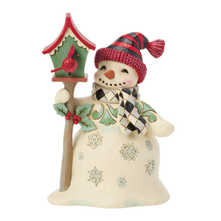 Highland Glen Snowman Birdhouse