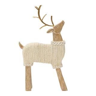 Woodgrain Deer Small