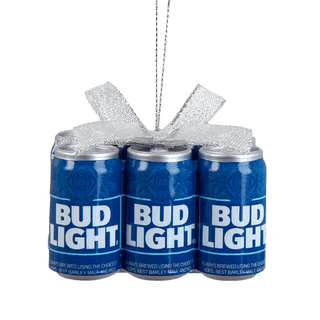 Budweiser® Bud Light 6-Pack Cans Ornament
