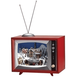 8.5" Musical LED TV Depot with Train