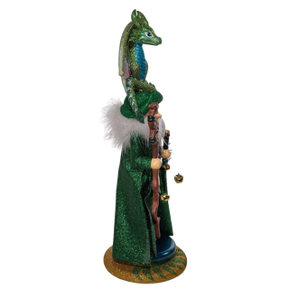 18" Hollywood Nutcrackers™ Wizard With Dragon Nutcracker