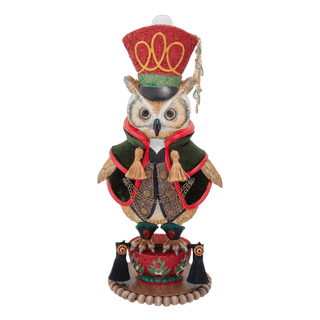 12" Hollywood Nutcrackers™ Owl Soldier Nutcracker