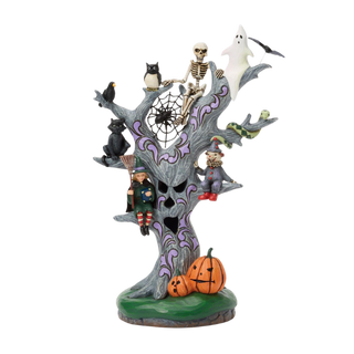 Scary LED Tree Figurine