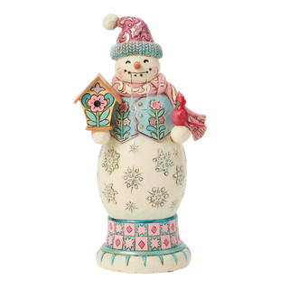 Snowman Nutcracker Pastel