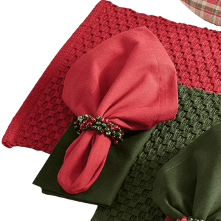 Red Chadwick Napkin