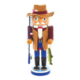 15“ Fisherman Nutcracker