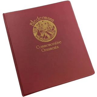 Collectors Album for Biedermann Commemorative Ornaments