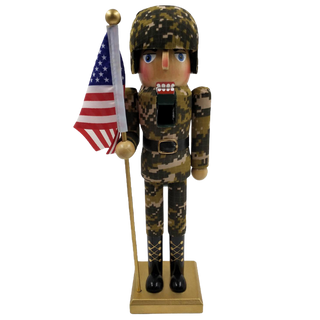 14″ Army Nutcracker
