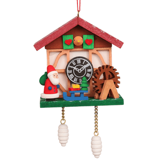 Cuckoo Clock Santa Christian Ulbricht Ornament