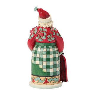Highland Glen Santa Sled Figurine