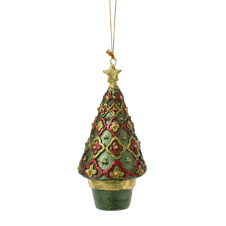 Conetree Green Ornament