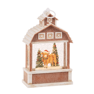 Highland Cow Lighted Water Lantern
